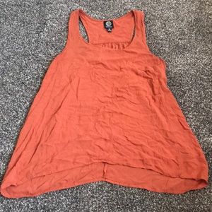Orange tank top